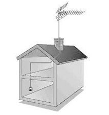 Soluciones Energéticas y Reformas, S.L. casa con antena